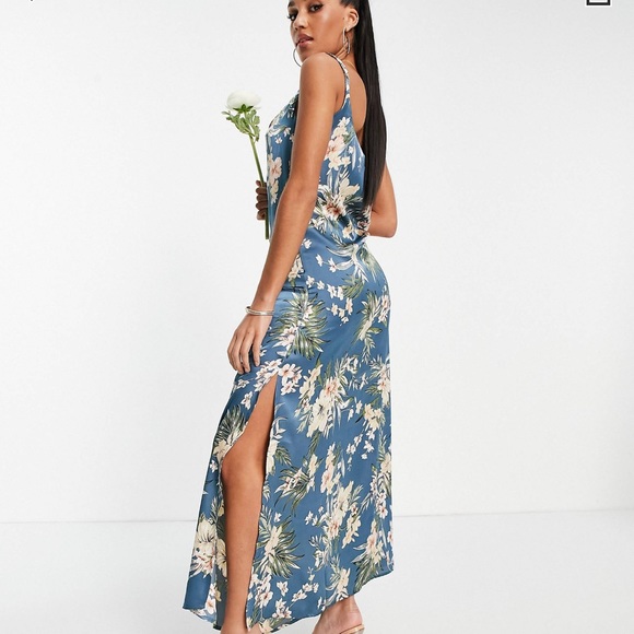 Floral Cami Maxi Dress - Picture 1 of 4